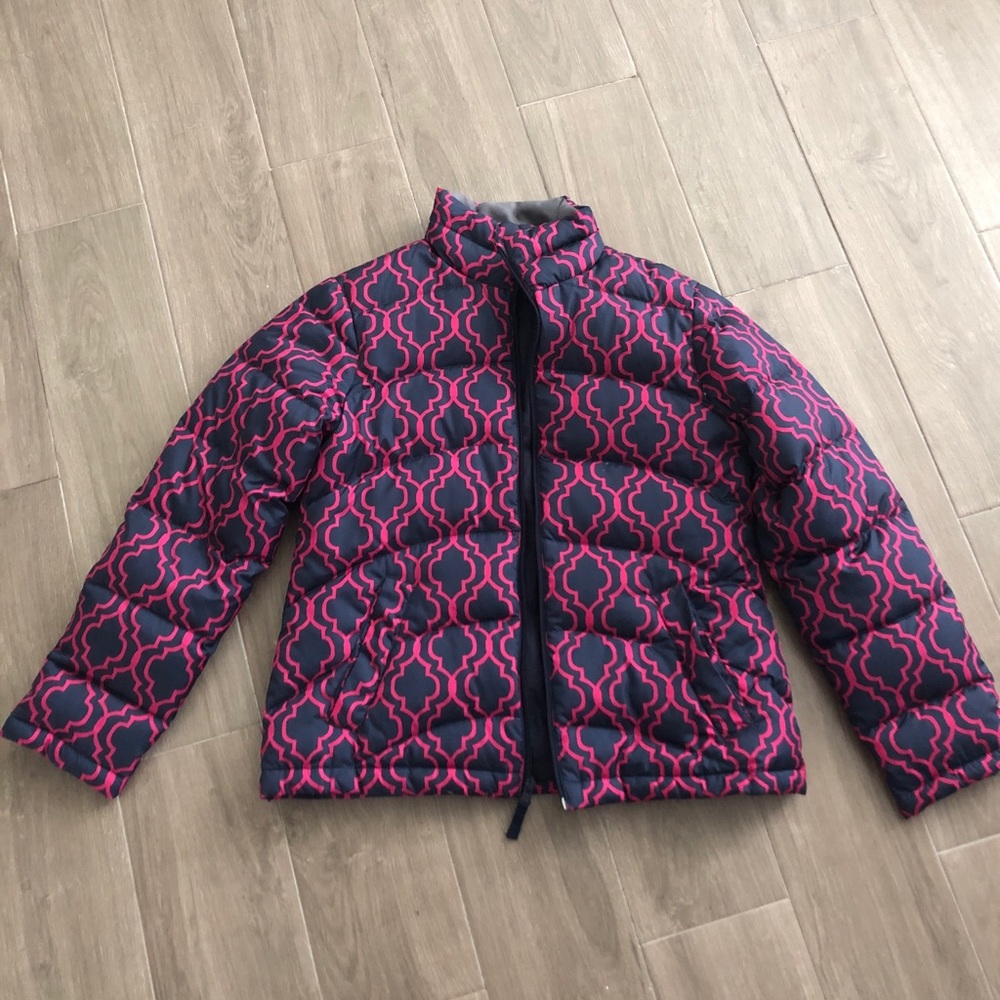 Lands end down puffer jacket